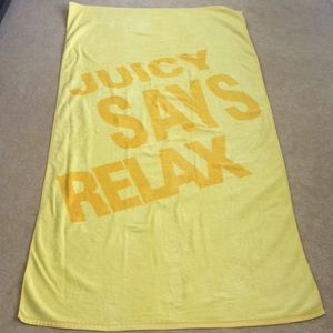 Juicy beach towel